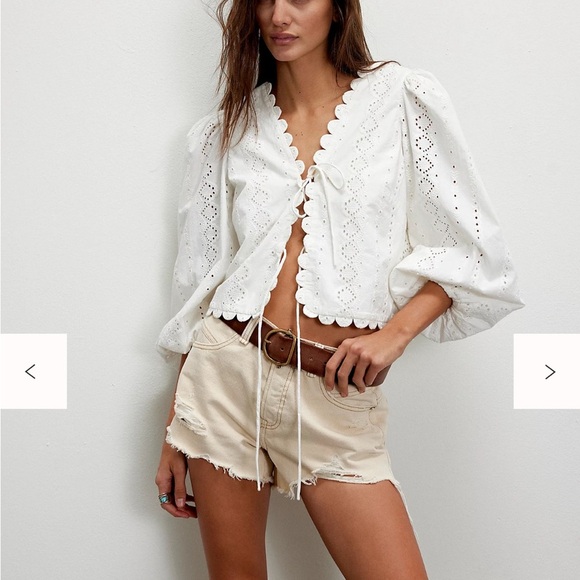 We The Free Tops - We The Free Now Or Never Denim Shorts